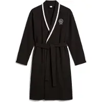 Calvin Klein Brushed Waffle Robe