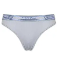 Calvin Klein Thong Icon Cotton Modal Stripe Rib