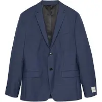Calvin Klein Slim Wool Textured Blazer