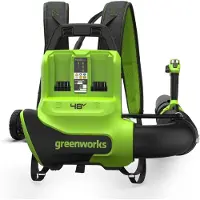 Greenworks Batteridriven lövblås BL48020A1; 48 V; 297 km/h (utan batteri och laddare)