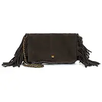 Pieces Axelremsväskor PCAURORA SUEDE CROSS kvinnor - Brun - One size