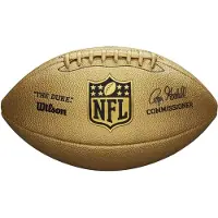 Wilson NFL Duke Metallic Edition boll WTF1826XB - 9
