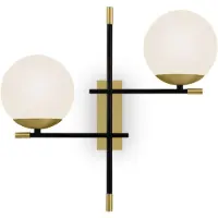 Maytoni Vägglampa Nostalgia, dimbar, Vardagsrum / matsal, Glas, Modern, Vägglampa, vägglampa inomhus