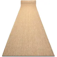 Rugsx Löpare SISAL SION, Melange Platt vävd naturlig ecru 80cm 80x180 cm