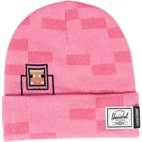 Herschel Mössa - Stickad - Elmer Kids - Minecraft - Rosa Får - - One Size - Mössa