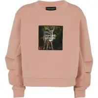 Emporio Armani Tröja - Mahogany Rose m. Tryck - - 7 år (122) - Tröja