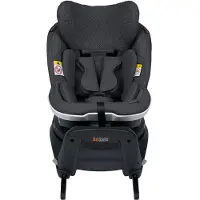BeSafe Bilbarnstol - iZi Turn i-Size - Anthracite Mesh - - One Size - Bilbarnstol