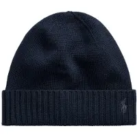 Ralph Lauren Mössa - Ull - Classics - Marinblå - - 43 cm - Mössa
