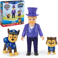 Paw Patrol Chase & Humdinger Figurer Set, Barnleksaker för 3 år och uppåt