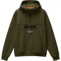 Napapijri Sweatshirt 'BURGEE 2.0' blå / oliv / mörkröd / svart
