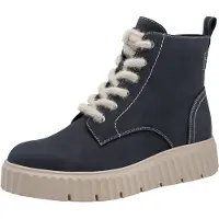 Tamaris Stövlett med snörning nattblå