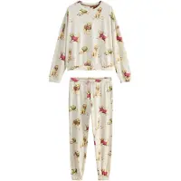 Next Pyjamas beige / ljusgul / khaki / magenta