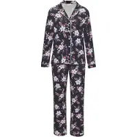 LASCANA Pyjamas marinblå / ljusblå / bär / gammalrosa