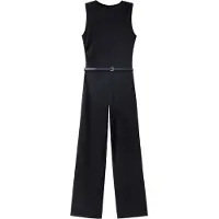 Mango Jumpsuit 'LANA' svart