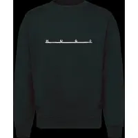 HUGO Sweatshirt 'Datri' svart / vit