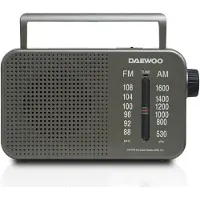 Daewoo Dw1121 Bärbar Radio