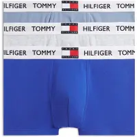 Tommy Hilfiger 3 Pack Heritage Logo Waistband Trunks