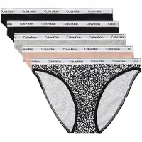 Calvin Klein 5 Pack Low Rise Bikini Briefs Icon Logo
