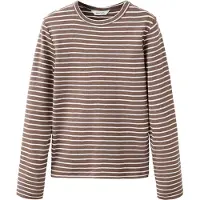 Mango KIDS T-shirt 'RENATA' brun / vit