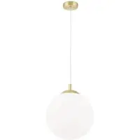 Orion Glas pendellampa Madis, dimbar, Mässing / guld, Vardagsrum / matsal, Metall, Modern, Pendellampa