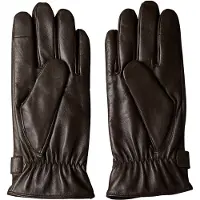 Calvin Klein Soft Nappa Leather Touchscreen Gloves