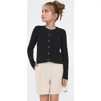 Kids Only Cardigan - Rib - Nej - KogNatascha - Svart - - 11-12 år (146-152) - Cardigan