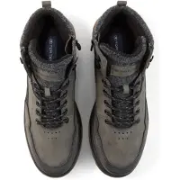 Tom Tailor Boots med snörning grafit