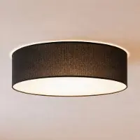 Milagro Lighting Taklampa Marshall , dimbar, Svart, Vardagsrum / matsal, Trä, Modern, Taklampa