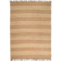 Classic collection Stripes jute matta nature