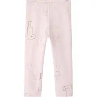 Name it Leggings 'NMFOLYDIA' brun / rosa / ljusrosa / vit