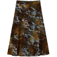 Desigual Kjol blå / brun / svart