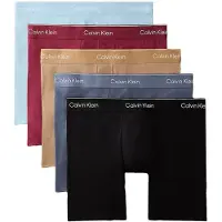 Calvin Klein 5 Pack Boxer Briefs Icon Cotton Stretch