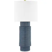 Hudson Valley Lighting Broderick bordslampa antik mässing