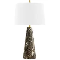 Hudson Valley Lighting Fanny bordslampa antik mässing