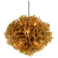 Hudson Valley Lighting Pulse takkrona guld