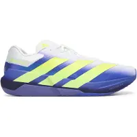Adidas Adizero Dropset Pro White Blue AW26 Shoes, Size UK 9.5