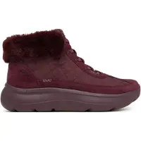 SKECHERS för kvinnor. 144844 Botines Slip-Ins: On-The-GO Encore - Cozy Fit Maisie vinröd (39), Hud, Karta, Nyckelband, Casual, Granat