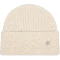 Calvin Klein Wool Blend Monogram Beanie