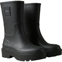 Calvin Klein Heeled Flexible Lug Sole Rain Boots