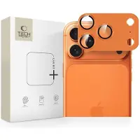 Tech-Protect iPhone 17 Pro Max Camfull Fit+ kameralinsskydd - Kosmisk orange