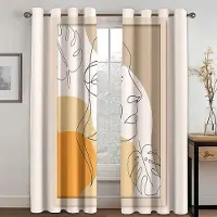 Yiran Furniture 3D Digitaltryck Abstrakt Minimalistisk Stil Textur Solskyddsgardiner Lyx Vardagsrum Sovrum Fönsterdekor Konst Hemgardin W60H60(CM)x2pcs&Rod Pocket
