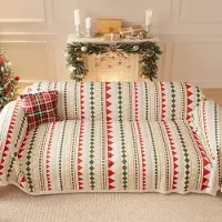 Yiran Furniture Julsoffskydd Nyårsdekoration Sandsläppningsmatta 180x130cm