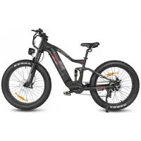 Samebike Elektriska cyklar Samebike RS-A08-II-FT 1000W hjul 26 Shimano-7v 130KM