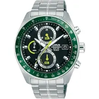 Lorus Watches Rz619ax9 43mm 10atm Quartz/analogical Klocka