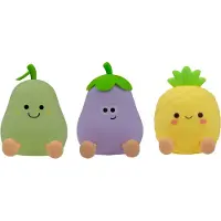 Eco-Light Marys Nattlampor - LED - 3-pack - Frukt Team - - One Size - Nattlampa