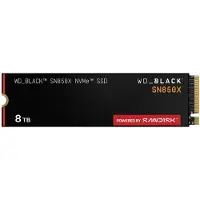 Western Digital WD Black SN850X SSD - 8TB - M.2 2280 - PCIe 4.0 - Utan värmespridare