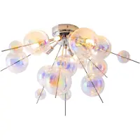 Näve Taklampa Explosion, dimbar, Genomskinlig / transpare, Vardagsrum / matsal, Glas, Modern, Taklampa