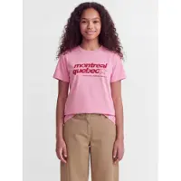 Jack & Jones Kids T-shirt 'JXMerle' rosa / mörkröd
