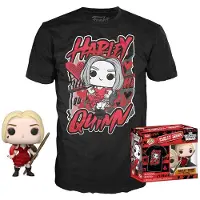 Funko POP! Harley Quinn Dc Comics T-shirt Och Escuadrón Suicida-figur