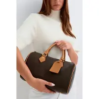 Gina Tricot  - Small duffle bag - handväskor - Brun - ONESIZE - Dam